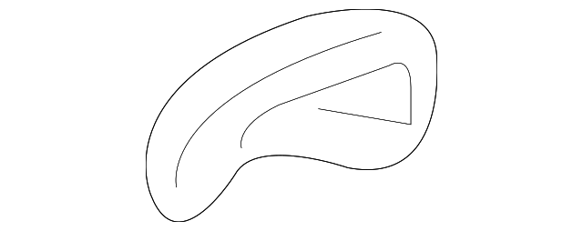 88935258 Деталь RECLINE HANDLE, RIGHT