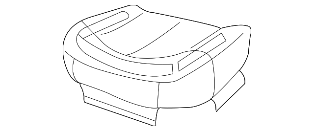 12479552 Деталь SEAT COVER, RIGHT