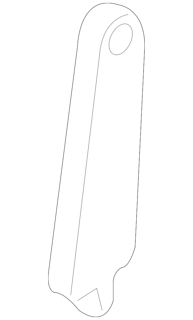12548154 Деталь OUTER BRACKET, RIGHT