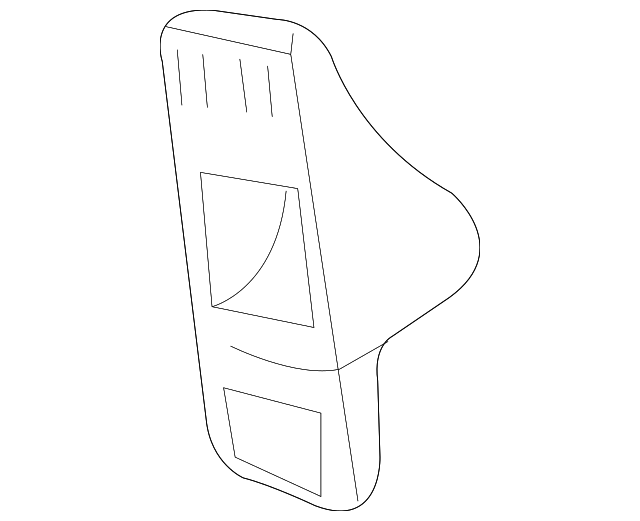 12548167 Деталь RELEASE HANDLE