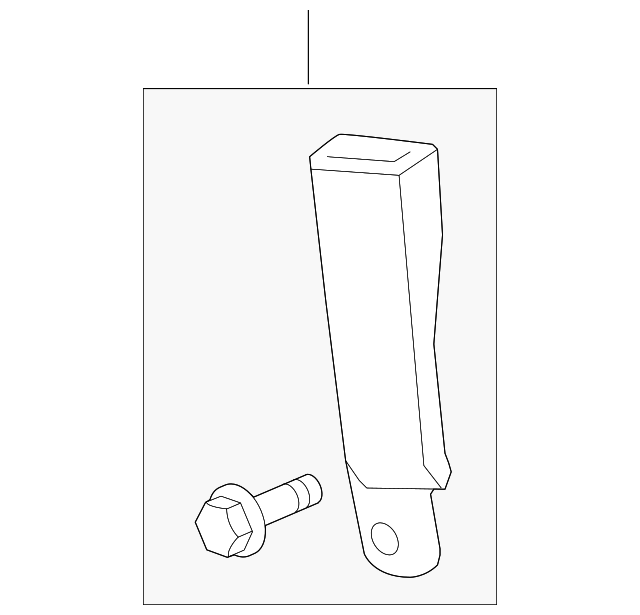 19301279 OUTER BUCKLE, RIGHT