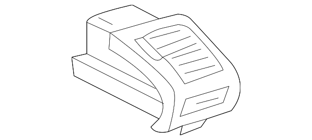 55650-48050-B0 Деталь VENT GRILLE, LEFT