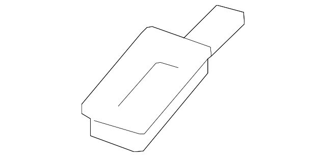 EG21-50-9H1 Деталь ROOF MOLDING PROTECTOR, RIGHT