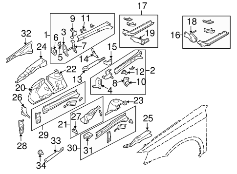 Outback STRUCTURAL COMPONENTS & RAILS