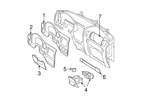 Expedition INSTRUMENT PANEL COMPONENTS
