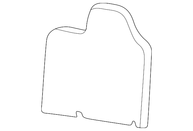 1F208818127 Деталь SEAT BACK COVER