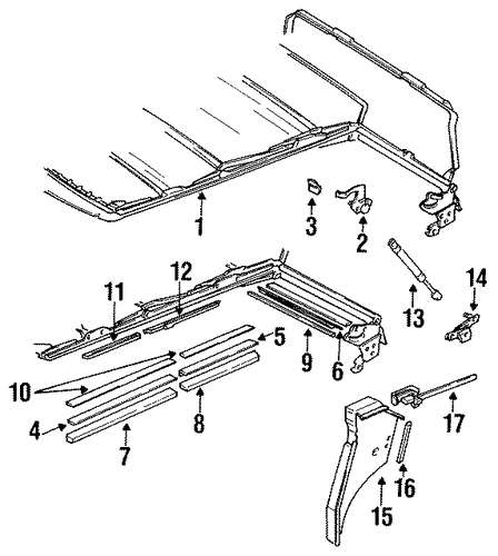 Cabriolet FRAME & COMPONENTS
