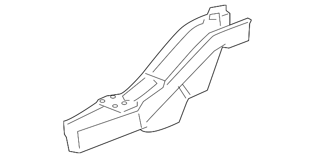 19121030 Деталь SIDE RAIL, RIGHT