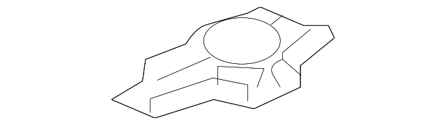 19121023 Деталь UPPER SUPPORT, LEFT