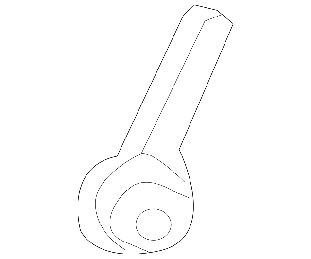 87610-89960 Деталь SEAT BACK ADJUST, LEFT