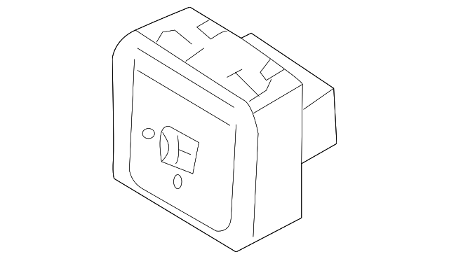 0K30A-66600A Деталь MIRROR SWITCH