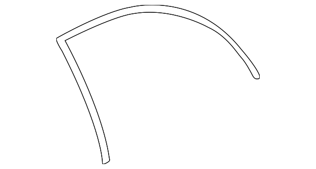 0K34Y-73770 Деталь DOOR W'STRIP, LEFT