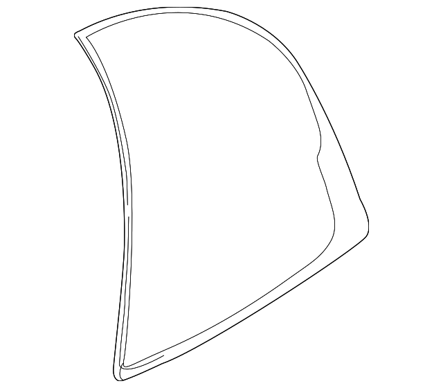 0K34A-73760D Деталь SURROUND W'STRIP, LEFT
