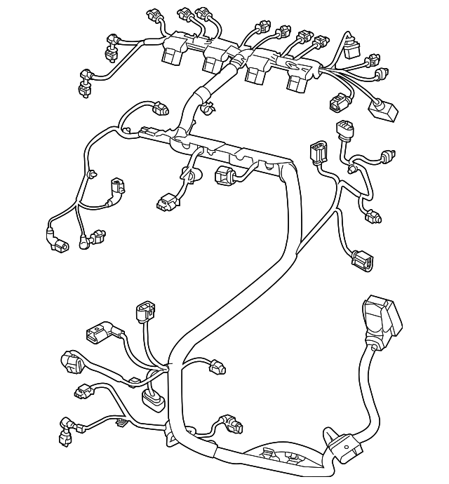 06K-972-627-AH Деталь ENGINE HARNESS