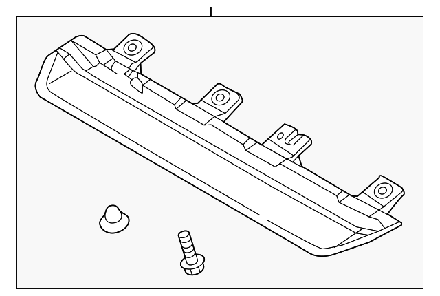 92700-B1000 Деталь HIGH MOUNT LAMP