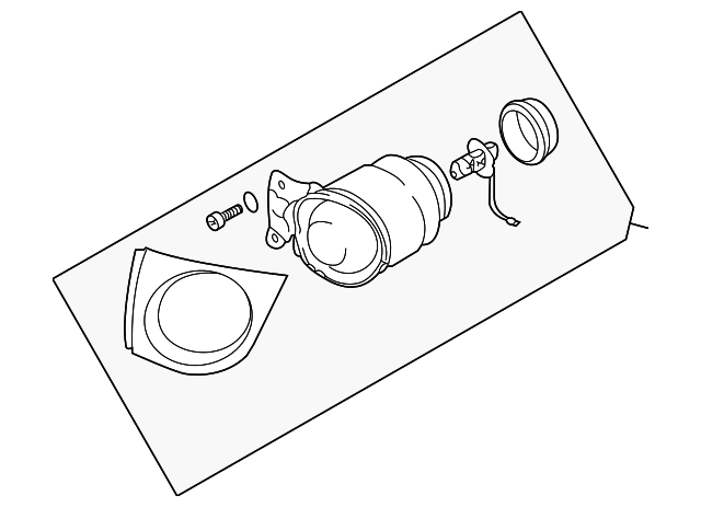 4B3-941-699-A Деталь FOG LAMP ASSY, LEFT