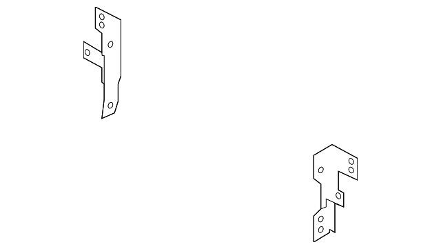 96135-2M800 Деталь DISPLAY UNIT BRACKET, LEFT
