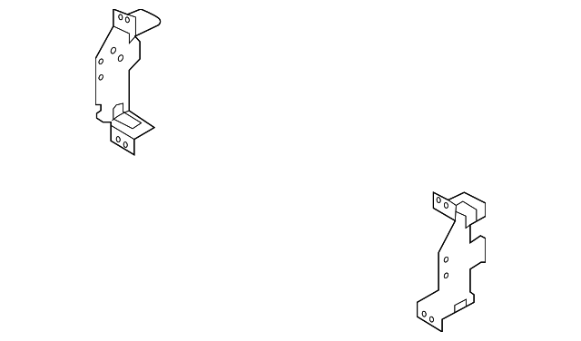 96176-2M050 Деталь CONTROLLER BRACKET, RIGHT