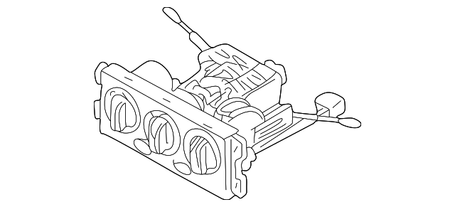 1K2N1-61190D Деталь HEATER CONTROL