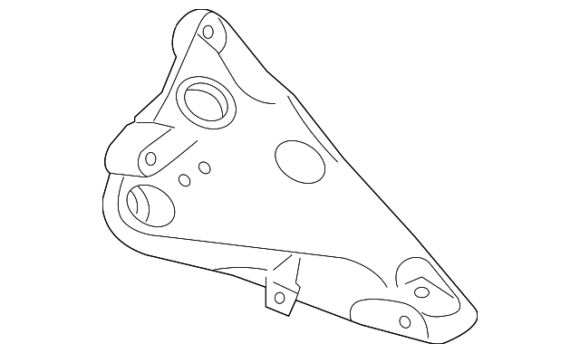 22-11-6-859-785 Деталь SUPPORT BRACKET, LEFT