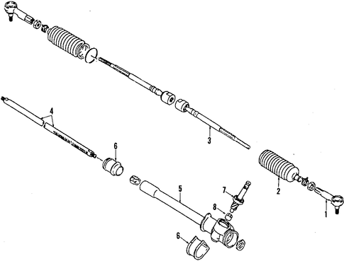 Swift STEERING GEAR & LINKAGE 4