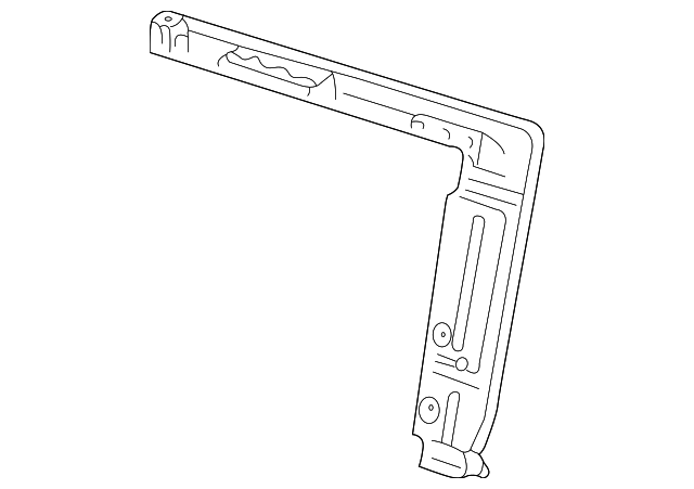 3B9-885-502-E Деталь SEAT BACK FRAME, RIGHT