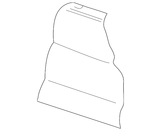 3B0-885-806-BK-LGM Деталь SEAT BACK COVER, RIGHT