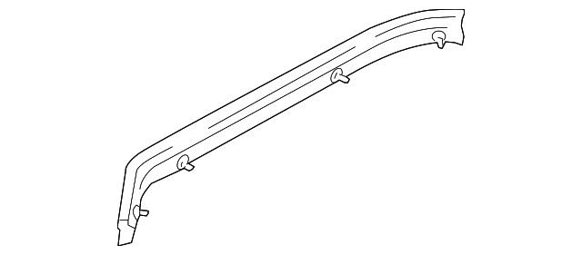 C235-72-280E Деталь GUIDE RAIL, RIGHT