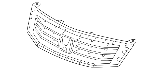71121-TA0-A00 Деталь BASE, FR. GRILLE