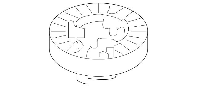 550503JA0A Деталь UPPER SEAT, LEFT