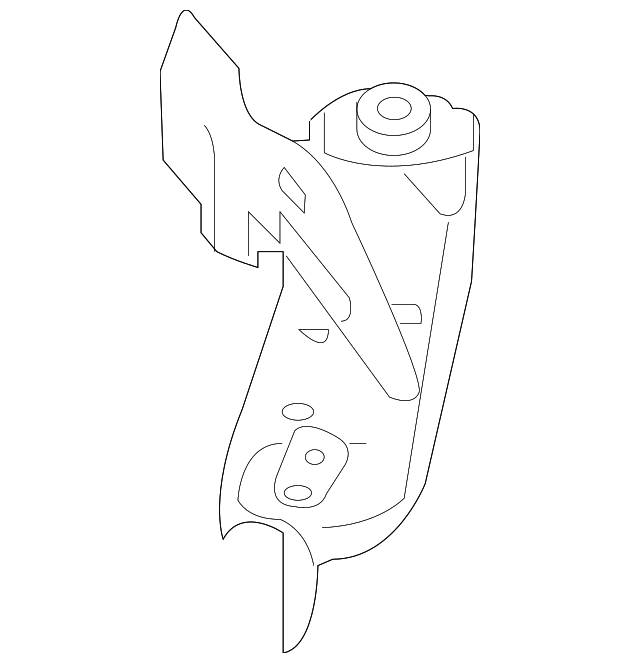 554513JA0A Деталь STAY BRACKET, RIGHT
