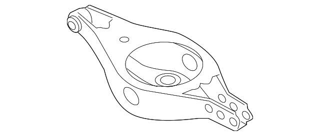 551B03JA0A Деталь LOWER CNTRL ARM, LEFT