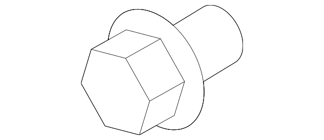 64136AJ00A Деталь HINGE COVER BOLT