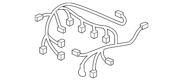 3665057L00 Деталь ENGINE HARNESS