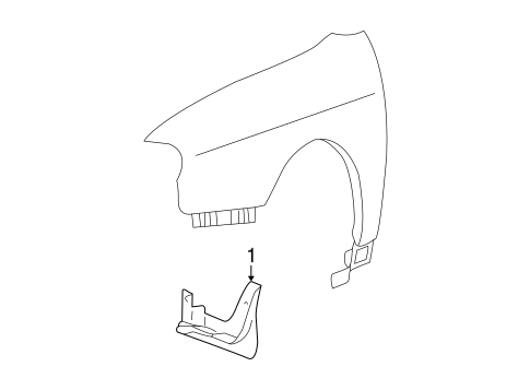 Santa Fe EXTERIOR TRIM - FENDER