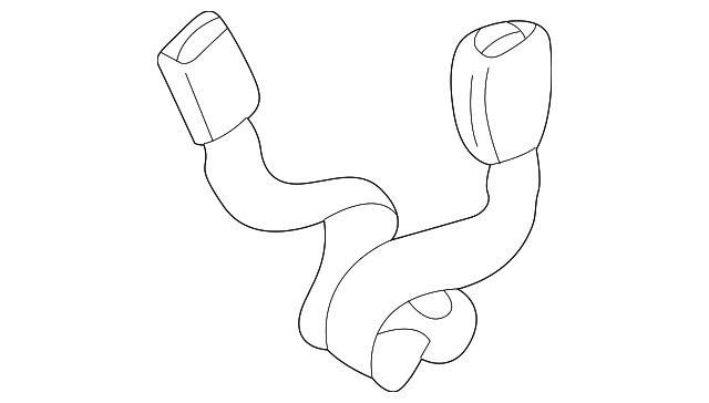 7000B517 Деталь BUCKLE END, RIGHT