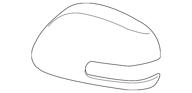 87915-12070-A0 Деталь MIRROR COVER, RIGHT