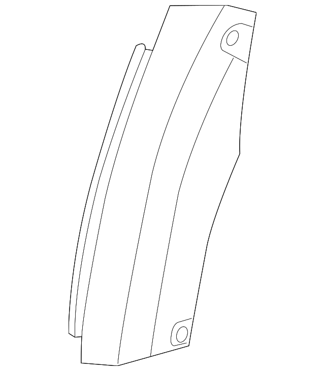 ZZCA-51-RG1B-AA Деталь MOLDING, RIGHT