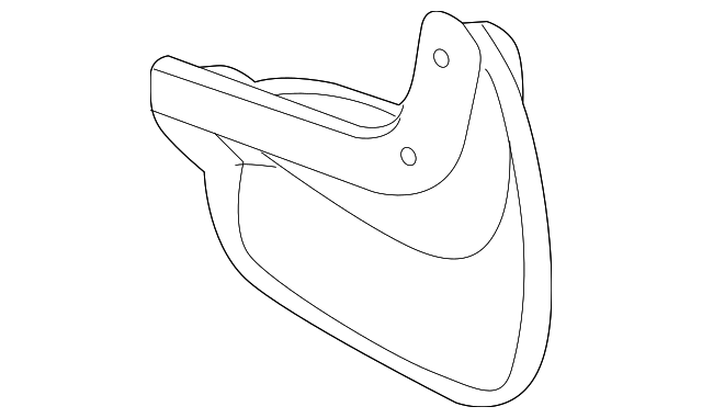 96808285 Деталь MUD GUARD, RIGHT