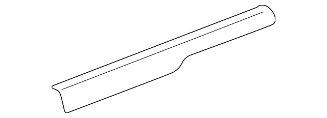 SY79XDVAF Деталь FRONT SILL PLATE, LEFT