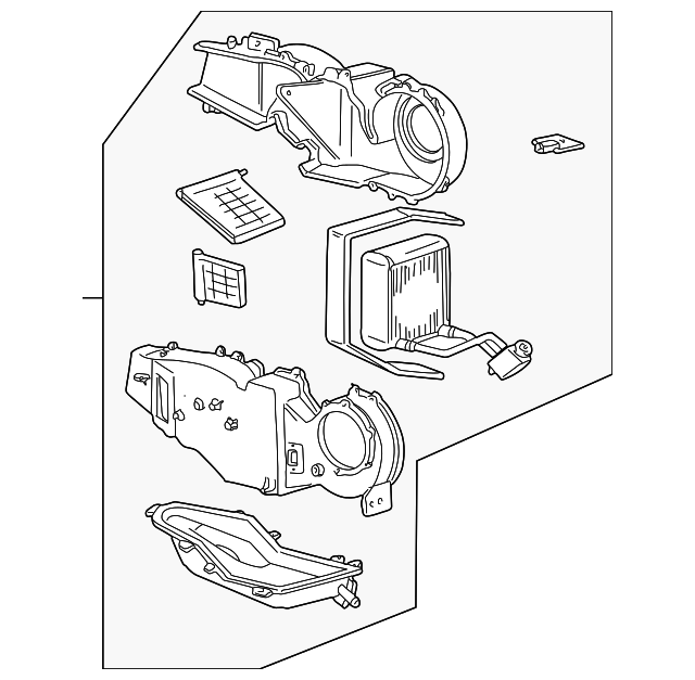 YC3Z18D283BA HOUSING ASSY