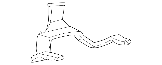 YC3Z18C420AA OUTLET DUCT
