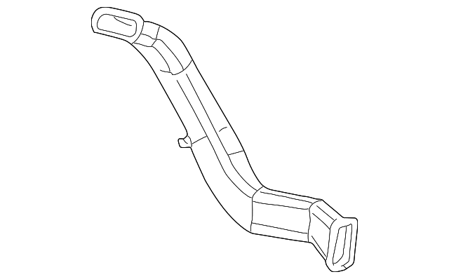 YC3Z19C633AA OUTLET DUCT