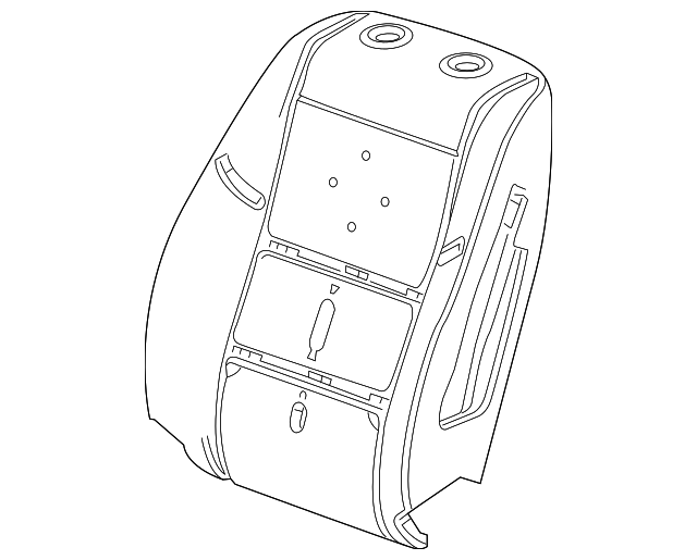 22991836 Деталь SEAT BACK PAD