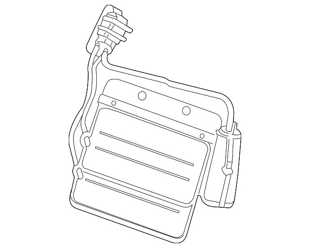 23468151 Деталь LUMBAR SUPPORT