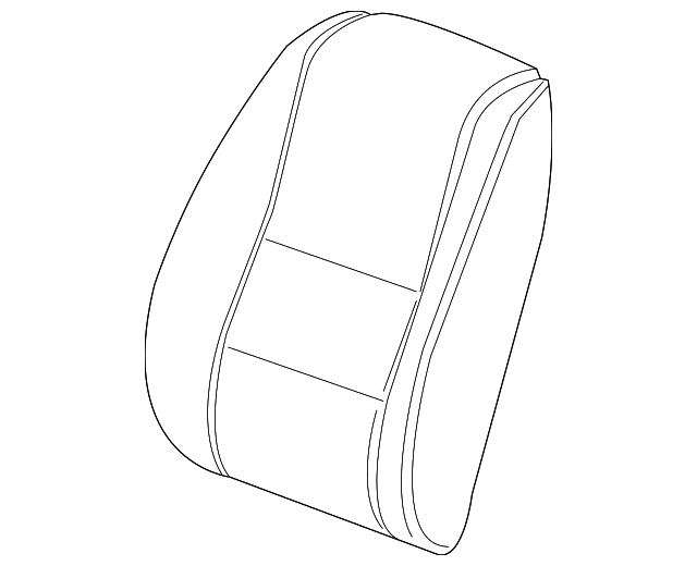 22991862 Деталь SEAT BACK COVER