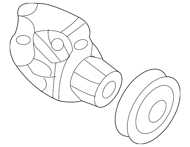 25100-25002 Деталь WATER PUMP