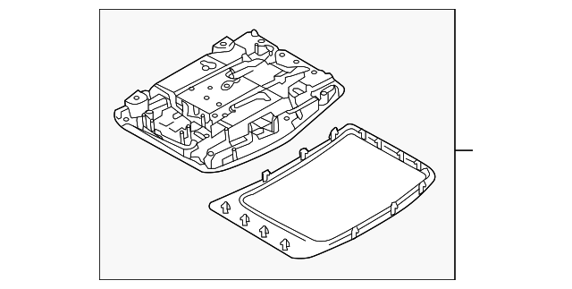81208-24090-C0 MAP LAMP ASSY