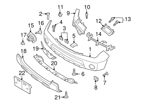 Equator BUMPER & COMPONENTS - FRONT