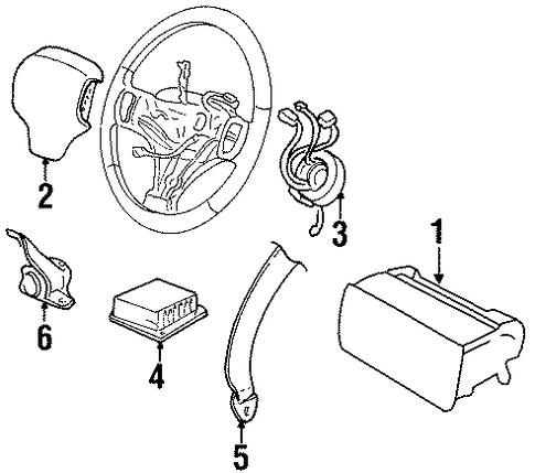 Prowler AIR BAG COMPONENTS